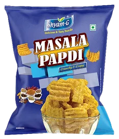 Shyam-G Blue Masala Papdi traditional Indian namkeen