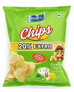 Shyam-G green chips packaged snacks India